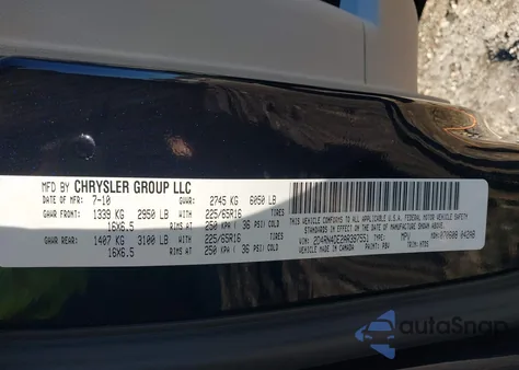2010 Dodge Grand Caravan Se z USA, uszkodzony, nr VIN 2D4RN4DE2AR397551